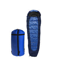 Saco De Dormir Summit Mummy - Doble Capa 350Gsm - Azul Oscuro