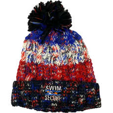 Gorro Con Pompón Swim Secure Con Forro Polar - Black Jacks Bh201/b