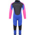 Traje De Neopreno Typhoon Swarm3 Infants 3 / 2Mm Fullsuit - Morado / Rosa Fuerte 250995