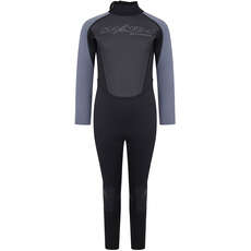 Traje De Neopreno Typhoon Swarm3 Boys 3 / 2Mm Fullsuit - Negro / Grafito 250988