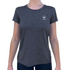 Camiseta Vaikobi Mujer Uv Performance Tech - Carbón Vk-243