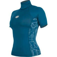 Alder Ladies Cruz Manica Corta Rashvest - Marina Wabcrl