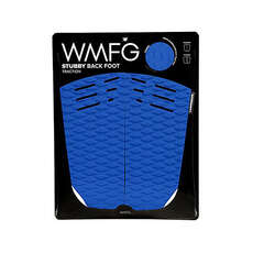 Wmfg Kiteboard Traction Pad - Stubby Respaldo Almohadilla De Pie - Azul / Blanco