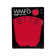 Wmfg Kiteboard Traction Pad - Stubby Respaldo Almohadilla Para Los Pies - Rojo