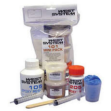 Systems West 101 Mini Pack De La Resina De Epoxy Y El Endurecedor Kit [105/205]