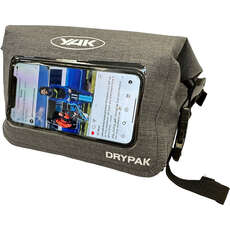 Riñonera Impermeable Y Funda Para Teléfono Yak Drypak, Color Gris