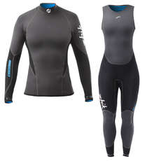 Zhik Womens Microfleece X Skiff Suit / Top Kit Paquete