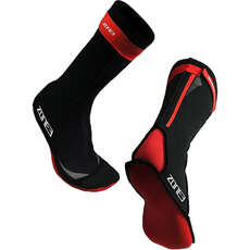 Calcetines De Natación De Neopreno Zone3 - Rojo