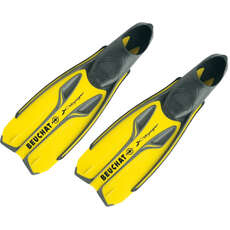 Aletas De Snorkel Beuchat Voyager X - Amarillo