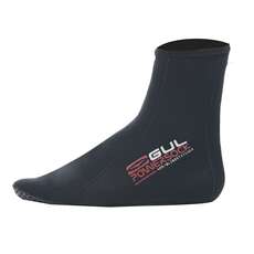 Gul Power 0.5Mm Wetsuit Socks - Negro / Rojo - Bo1271-B7