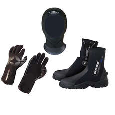 Botas, Guantes Y Capuchas De Buceo