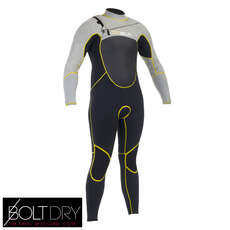 Gul Veneno 3/2 T2 Sin Costuras Vapor Traje 2014 - Negro / Gris Gul Veneno 3/2 T2 Sin Costuras Vapor Traje 2014 - Negro / Gris