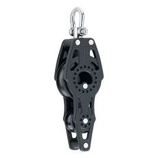 Harken 2622 57Mm Carbo Fiddle Block - Swivel & Becket