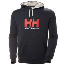 Helly Hansen Hh Logo Sudadera Con Capucha - Azul Marino