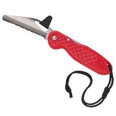 Palm Folding Knife - Red