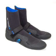 Sola Strapped Power Boots - Botas De Neopreno De 5 Mm - Negro / Azul - A1281