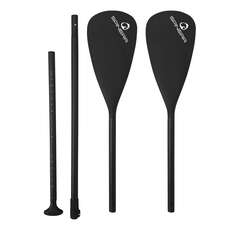 Remo De Kayak Y Sup De Fibra De Vidrio Spinera Performance De 3 Piezas - Negro