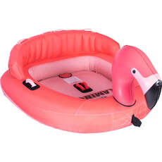 Inflable Remolcable Ho Sports Para 2 Pasajeros De La Serie Animal - Flamingo