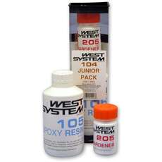 Systems West 104 Junior Paquete De La Resina De Epoxy Y El Endurecedor Kit [105/205]