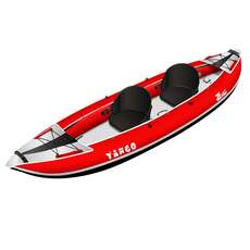 Kayak Gonfiabile Z-Pro Tango 2 Rosso - Kayak Da 1 O 2 Persone